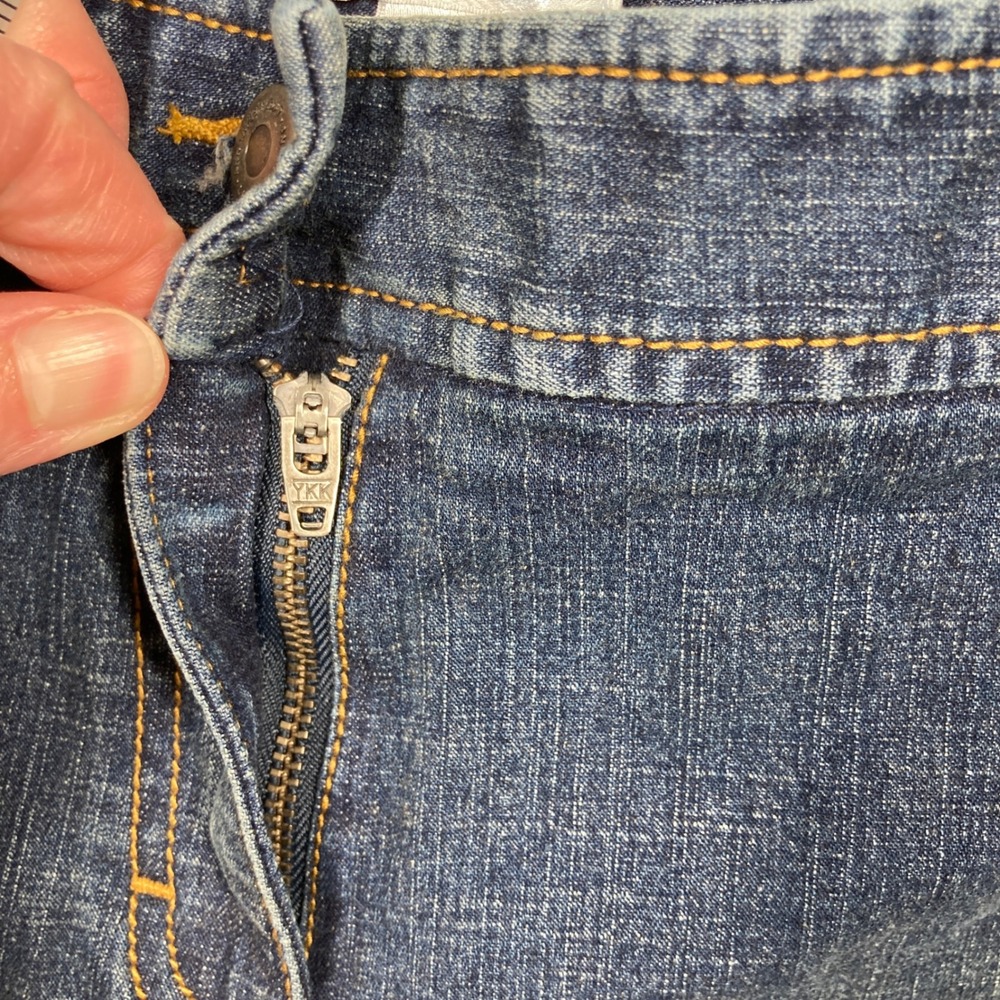 LOFT Blue Denim Bermuda Shorts - Picture 5 of 11